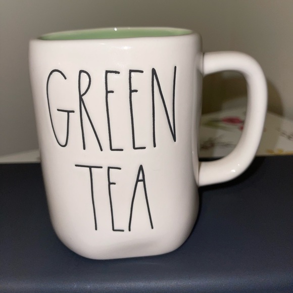 Rae Dunn Green Tea mug - Picture 1 of 2